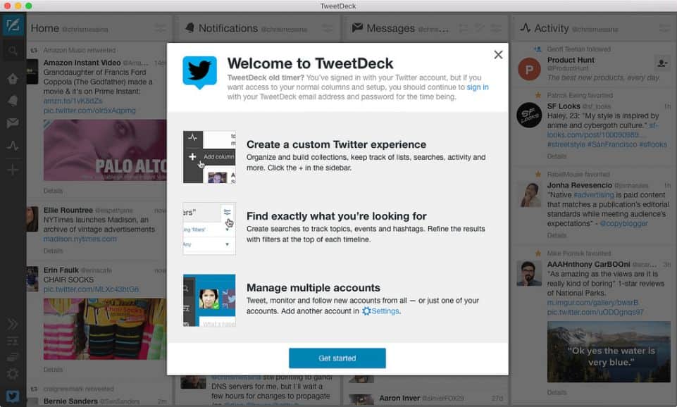 TweetDeck Social Media TweetDeck Social Media