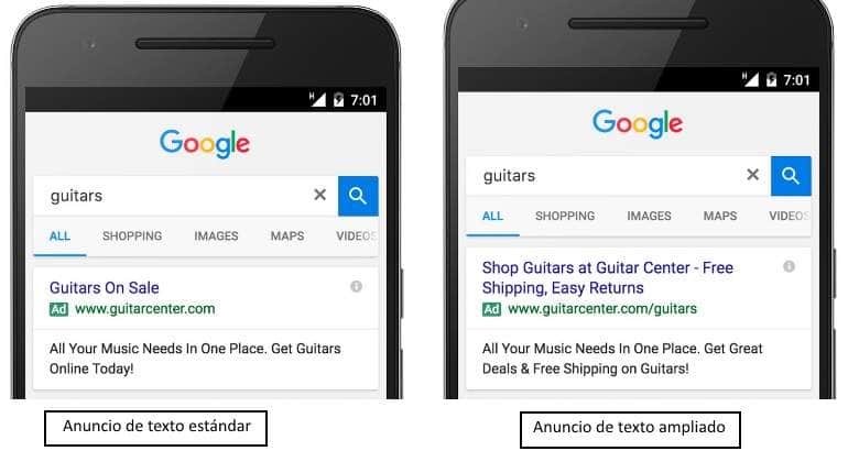 El marketing móvil se enfrenta a nuevos cambios en los anuncios de Google El marketing móvil se enfrenta a nuevos cambios en los anuncios de Google