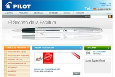 Pilot saca su tienda virtual en España