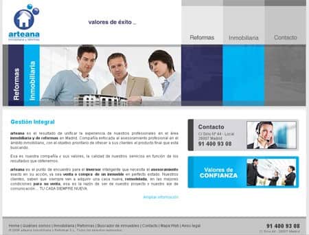 Arteana, inmobiliaria en Madrid