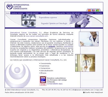 Cancer Consultants biblioteca oncológica online