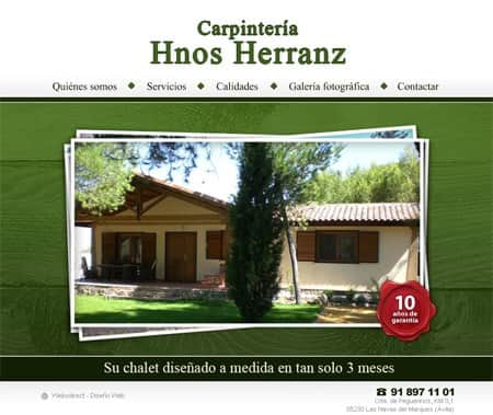 Carpintería Hermanos Herranz casas prefabricadas