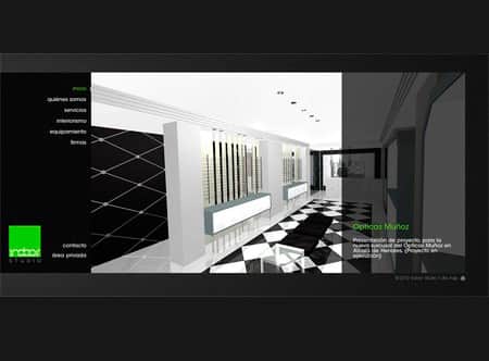 Estudio arquitectónico de Indoor Studio: Su catálogo web