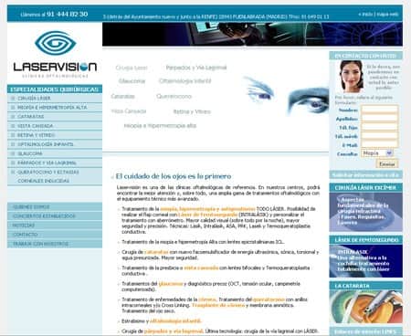 Posicionamiento en Buscadores: Laservisión