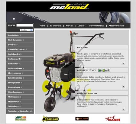 Productos Mcland estrena tienda web para los amantes de la jardinería