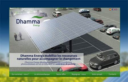 Dharma Energy nos muestra su original diseño web