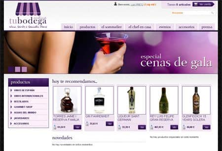 Gestor de contenido con Prestashop: Tu bodega Online