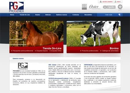 Progenex: tienda online para el sector ganadero y de mascotas