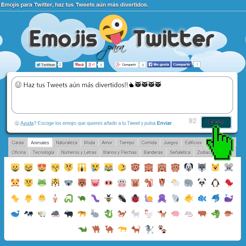 Emojis en Twitter, emociona y atrae a los los usuarios