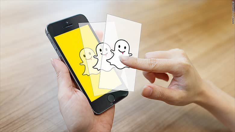 Publicidad con imágenes en Snapchat