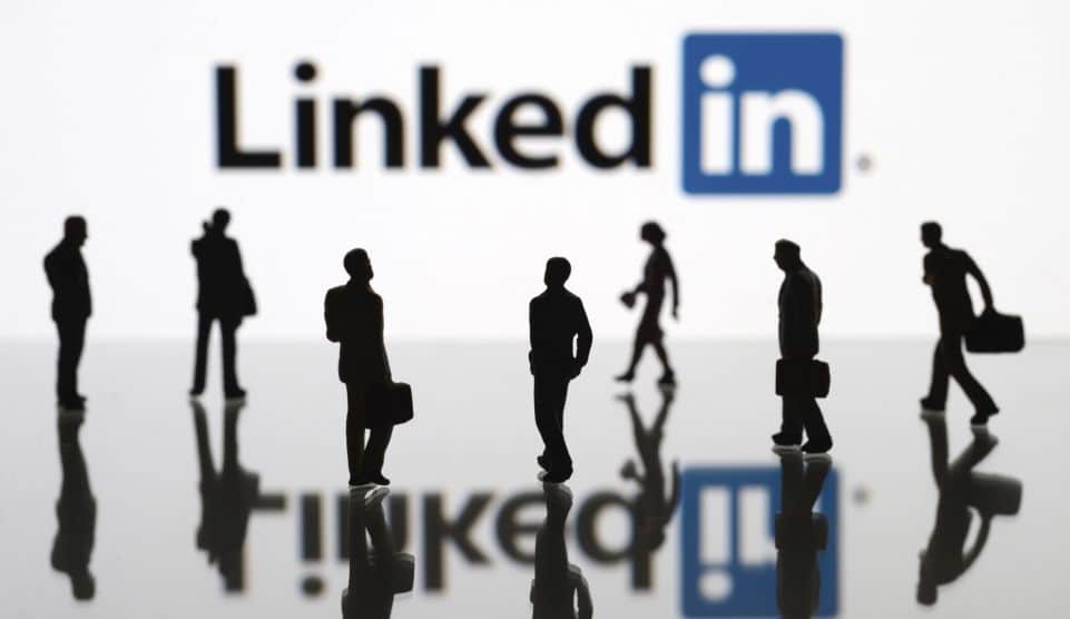 "Tendencias" en LinkedIn